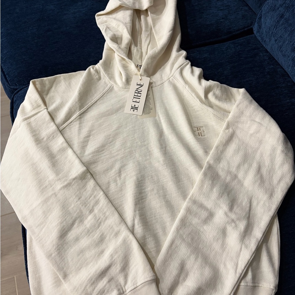 Shrunken Hooded Sweatshirt